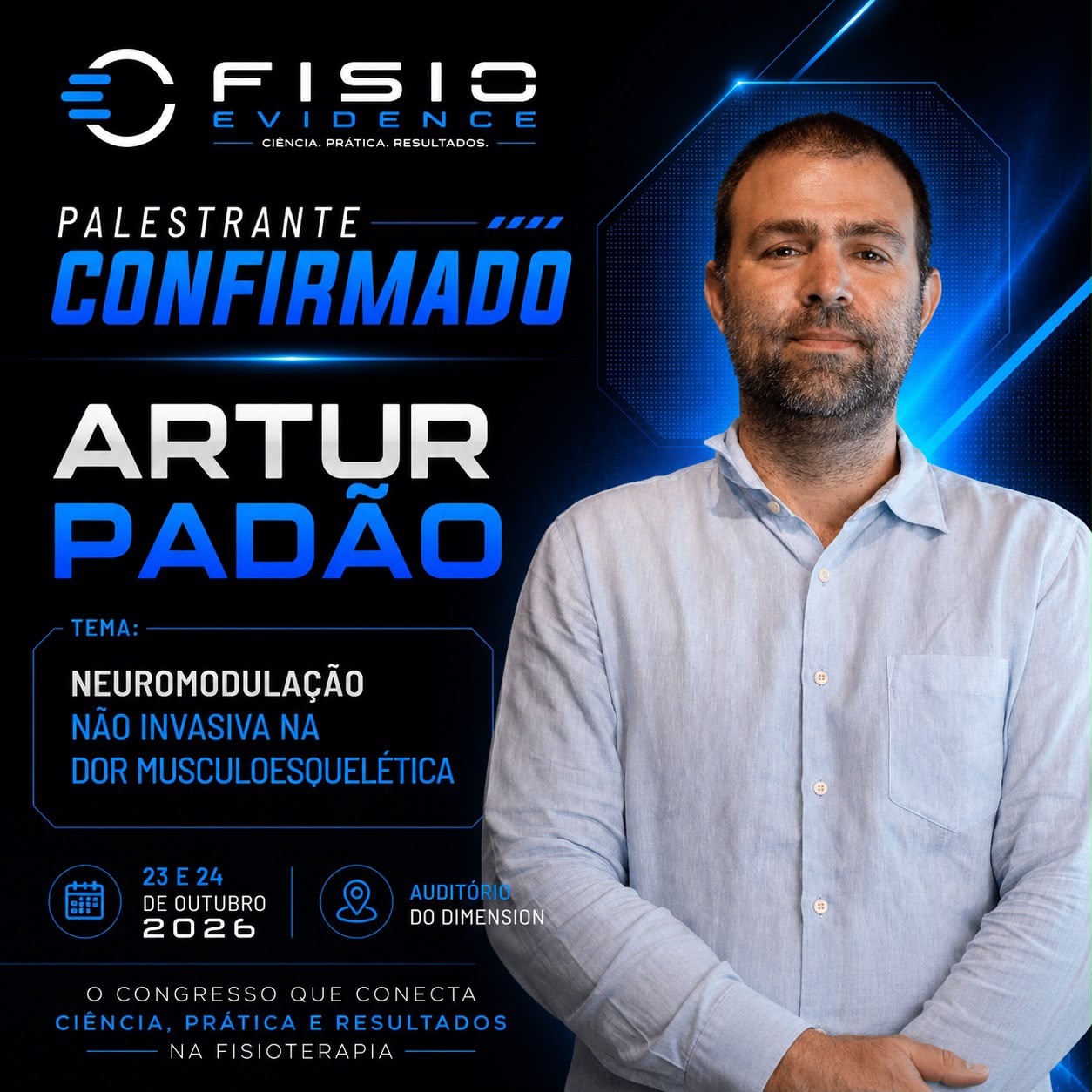 Palestrante confirmado — Artur Padão