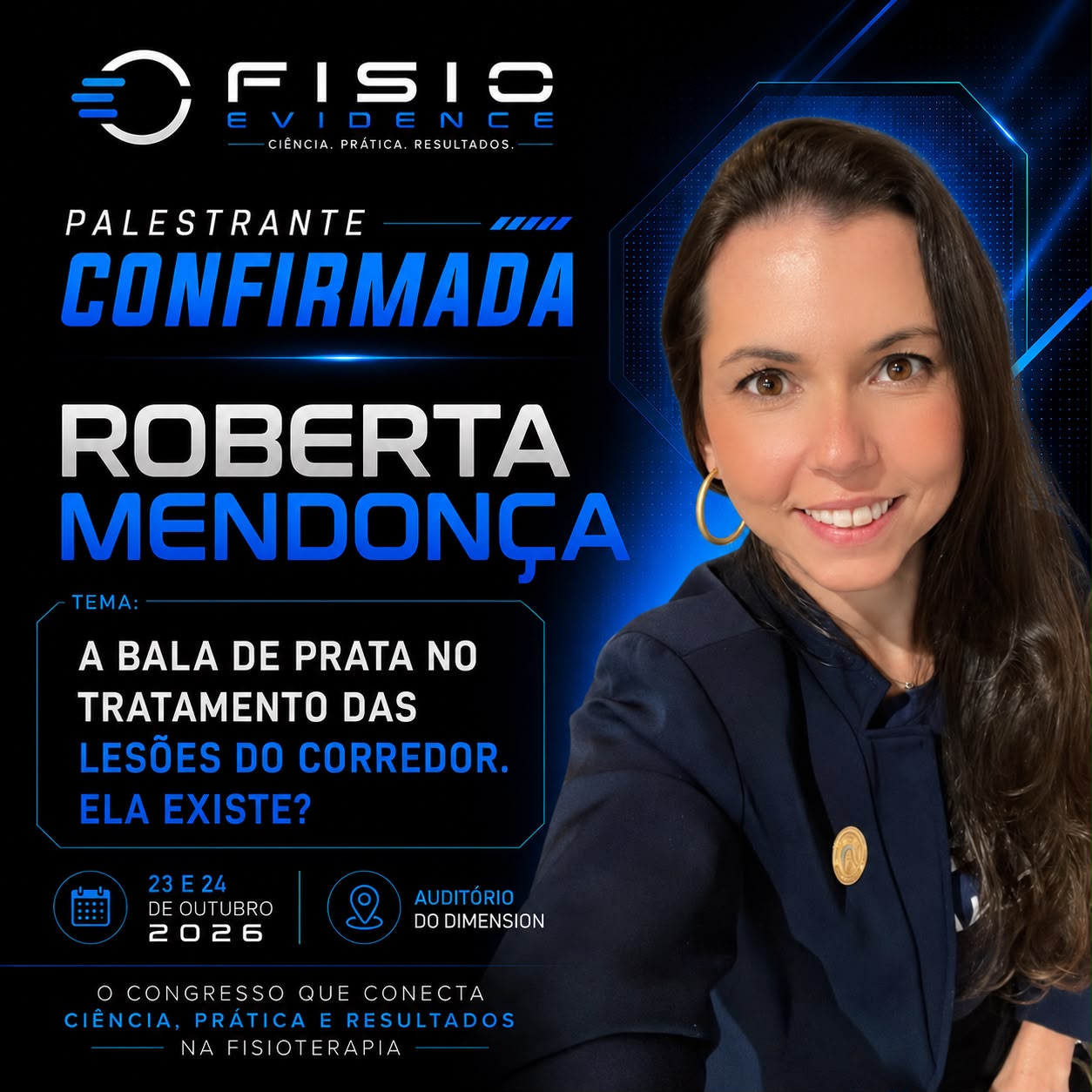 Palestrante confirmado — Roberta Mendonça
