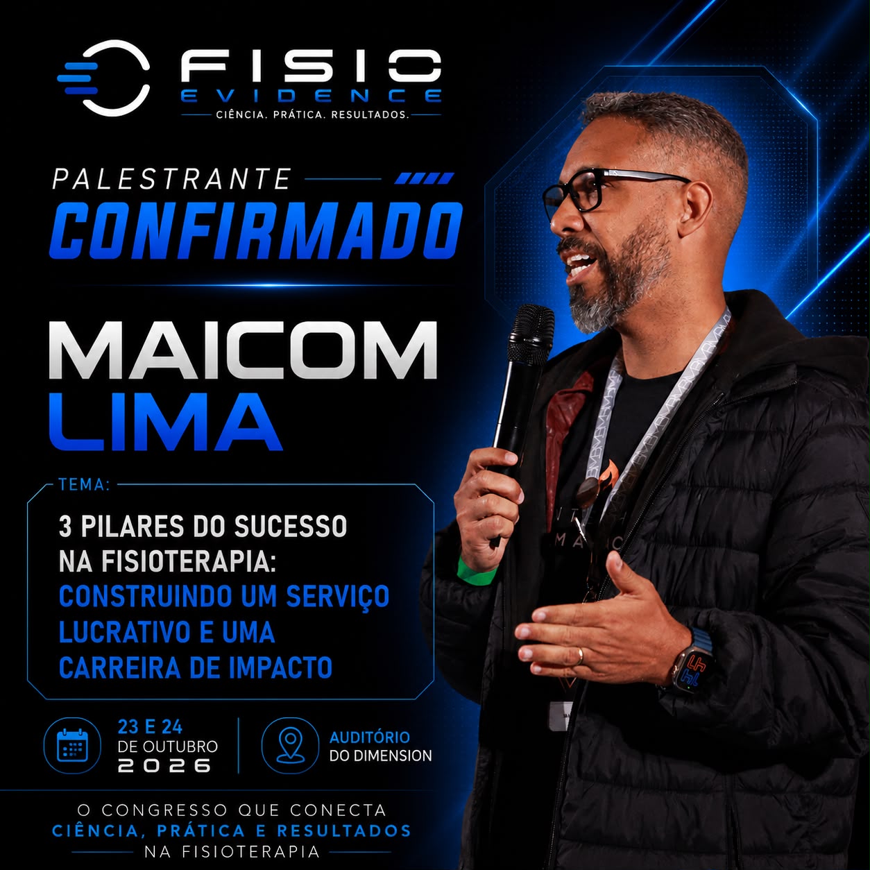 Palestrante confirmado — Maicom Lima