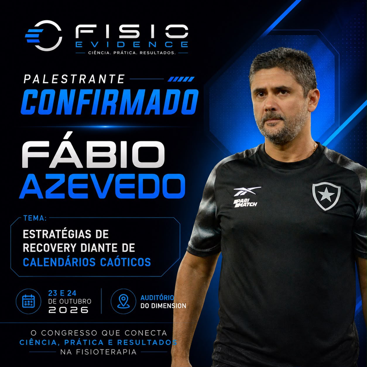 Palestrante confirmado — Fábio Azevedo