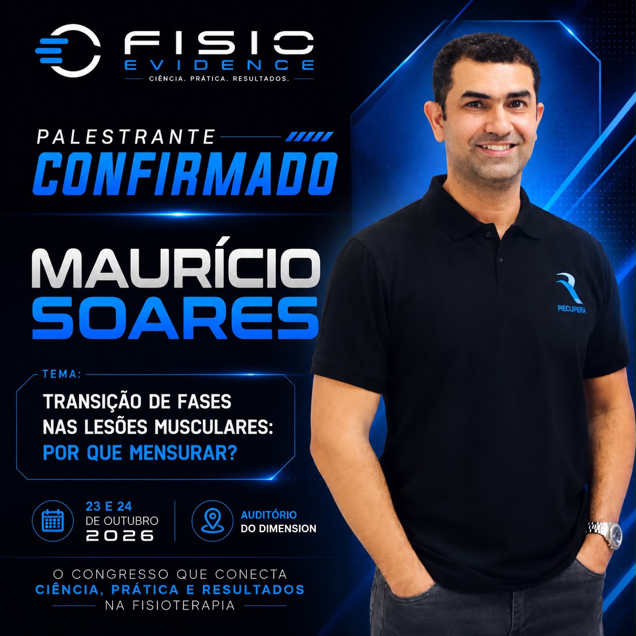 Palestrante confirmado — Maurício Soares