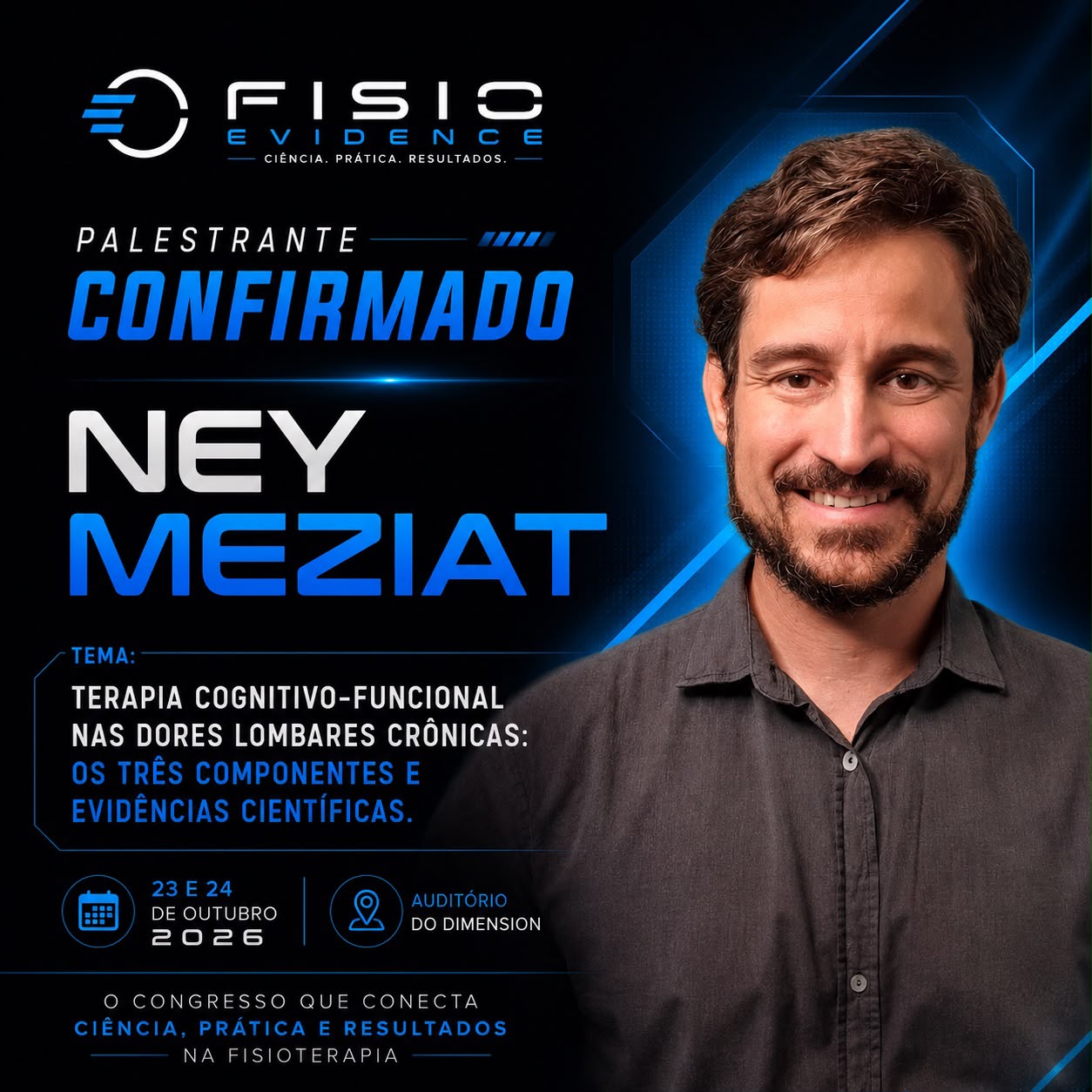 Palestrante confirmado — Ney Meziat