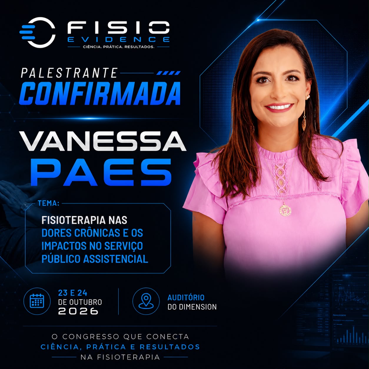 Palestrante confirmado — Vanessa Paes