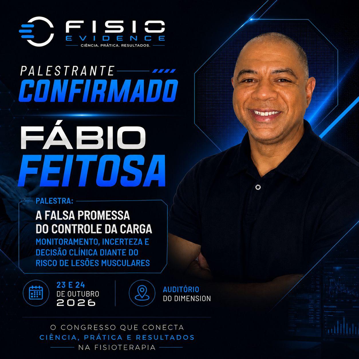 Palestrante confirmado — Fábio Feitosa