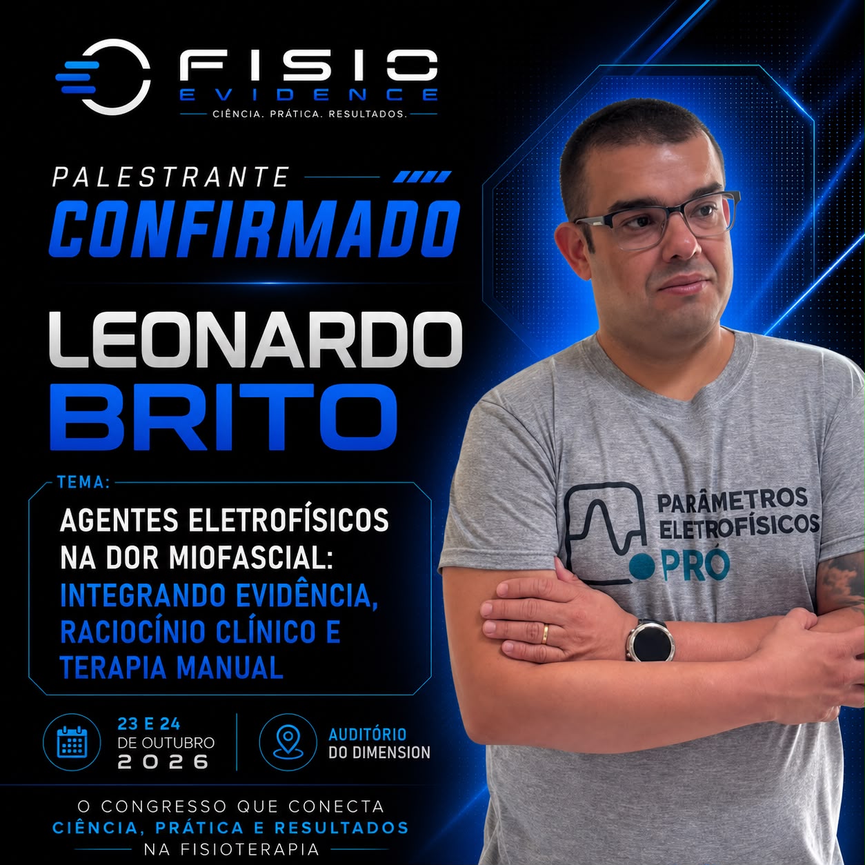 Palestrante confirmado — Leonardo Brito
